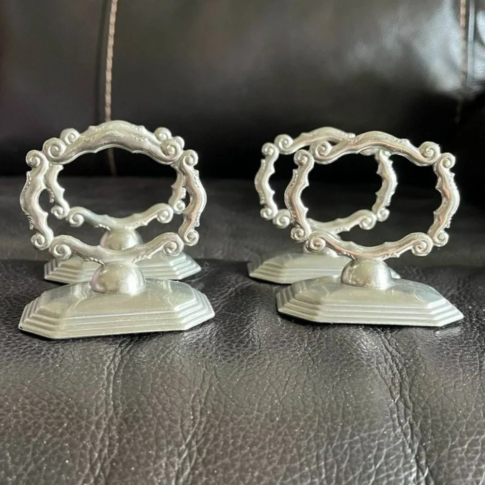 SLAH 4 Heirloom Redmont‎ Napkin Rings & Place Card Holders